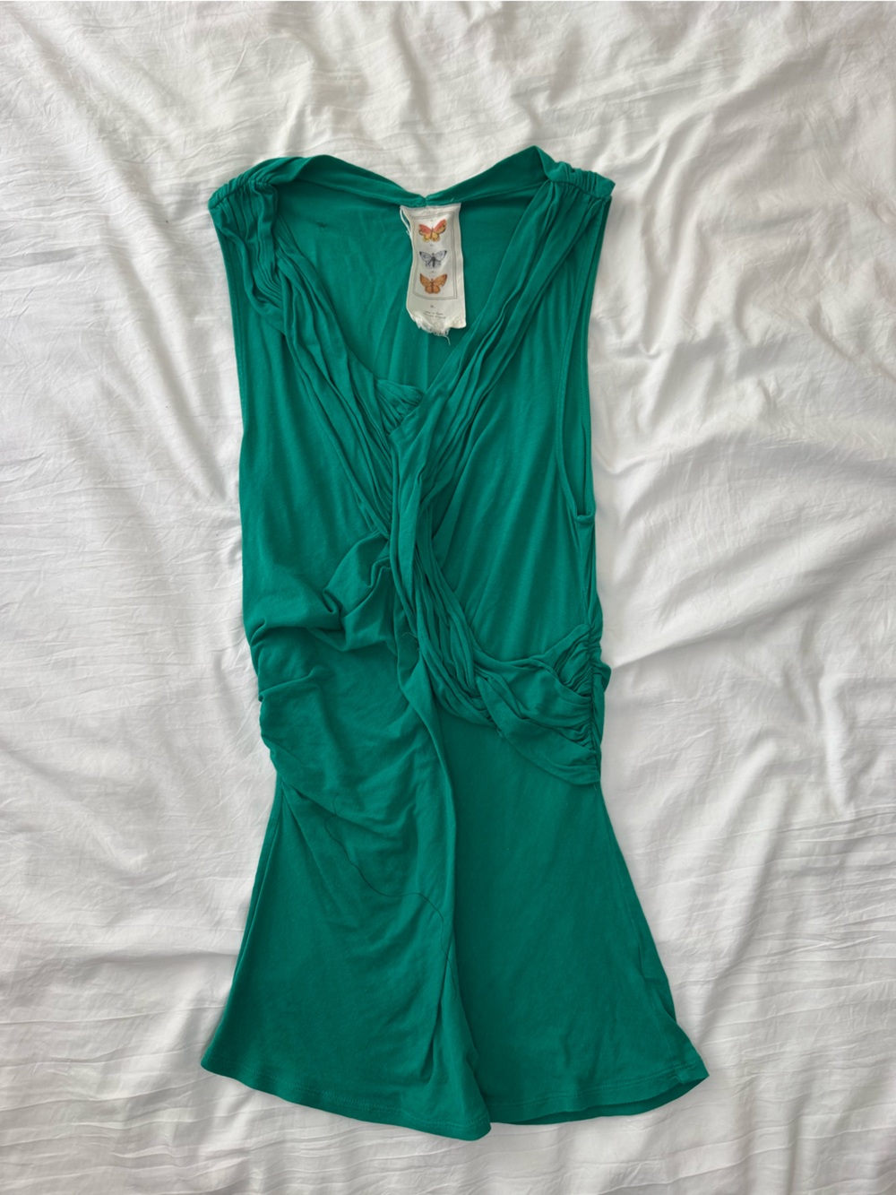 Women’s Green Y2K Tank Top